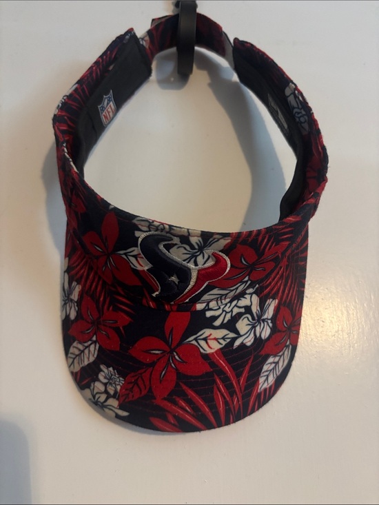 Other - NFL Houston Texans Floral Visor in Red and Navy